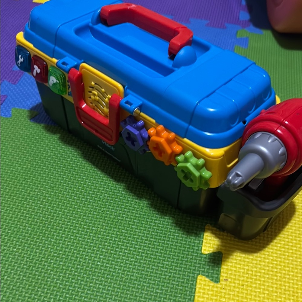 Colorful Kids Tool Box Set